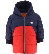 Timberland Gevoerde Jas - Sfeer - Navy/Rood