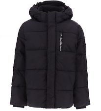 Calvin Klein Padded Jacket - Essential Pouf - CK Black