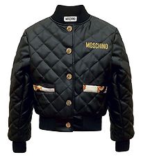 Moschino Jacket - Black/Cream w. Pattern
