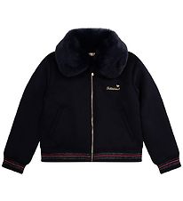 Billieblush Jacke - Wolle - Navy m. Pailletten