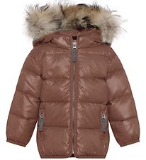 Ver de Terre Down Jacket w. Fur - Brownie