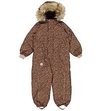 Wheat Snowsuit - Moe Tech - Eggplant Flowers