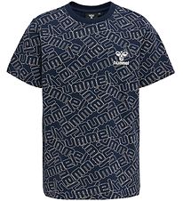 Hummel T-shirt - hmlCooper - Black Iris