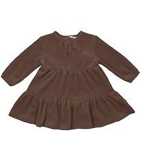 Smallstuff Klänning - Velour - Dark Pir