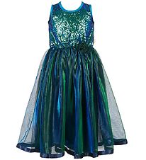 Souza Costumes - Robe - Marie-Ella - Bleu/Vert