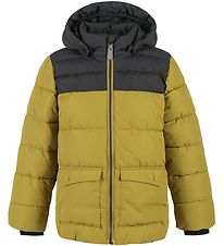 Color Kids Padded Jacket - Dried Tobacco w. Black