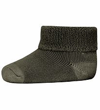 MP Baby Socks - Wool/Cotton - Dusty Ivy