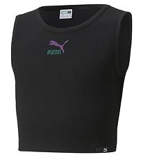 Puma Top - Classic+ GRL Bijgesneden - Zwart