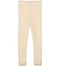 Fliink Leggings - Knitted - Benna Rib - Sandshell
