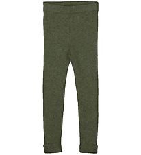 Fliink Leggings - Knitted - Benna Rib - Burnt Olive