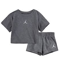 Jordan T-Shirt/Shorts - Essentieel - Grijs Gevlekt