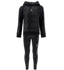 Jordan Hoodie/Leggings - Essentieel Snake - Zwart m. Serpentijn