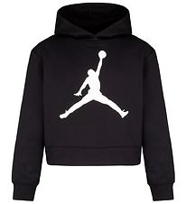 Jordan Hoodie - Bijgesneden - Jumpman Core - Zwart m. Wit