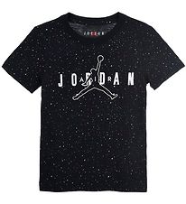 Jordan T-Shirt - Color Mix Aop - Black w. Dots
