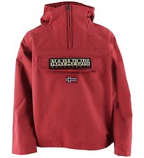 Napapijri Lightweight Jacket - Rainforest Anorak - Old Red