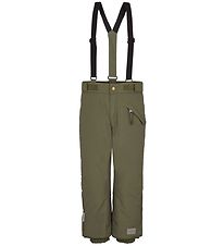 MarMar Ski Pants w. Suspenders - Orla - Hunter