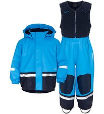 Didriksons Regenkleidung Mit Futter - PU - Boardman - Scharf Blu