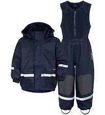 Didriksons Regenkleidung Mit Futter - PU - Boardman - Navy