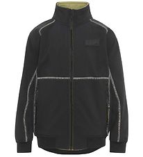 Molo Softshell Jacket w. Fleece - Cloudy - Black