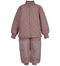 Mikk-Line Thermo Set with Fleece - Duvet - Coated - Twilight Mau