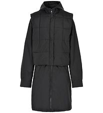 Cost:Bart Rain Coat w. Padded Gilet - CBSiv - Black