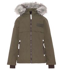 Molo Winter Coat - Castor Fur - Liningest