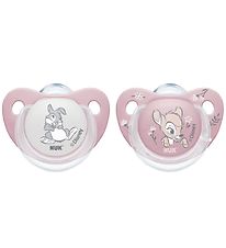 Nuk Spenen - 2-pack - Silicone - Bambi