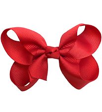 Little Wonders Hair Clip with. Bow - Camomile - 6 cm - Red