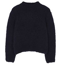 Finger In The Nose Blouse - Wool - Lona - Navy