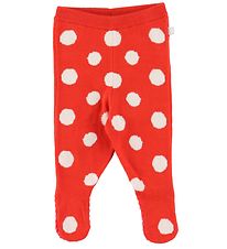 Stella McCartney Kids Leggings M/f - Prjónað - Rautt M. Doppur
