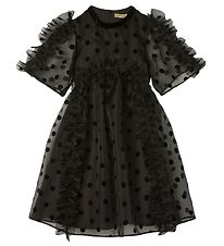 Stella McCartney Kids Dress - Black w. Dots