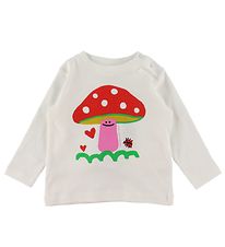 Stella McCartney Kids Pusero - Valkoinen, Sieni