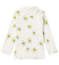 Stella McCartney Kids Blouse - Rib - White w. Flowers