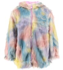 Stella McCartney Kids Kinderjacke - Kunstpelz - Mehrfarbig