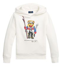 Polo Ralph Lauren Hoodie - Classic IV - White w. Soft Toy