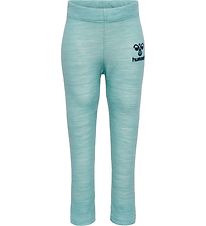 Hummel Leggings - ull - hmlWolly - Steinefni Blue