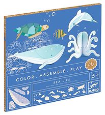 Djeco Kreatives Spielset - 13 Teile - Das Meer