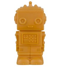 A Little Lovely Company Lamp - 14 cm - Robot - Aztec Gold