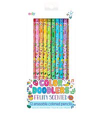 Ooly Colouring Pencils - Color Doodlers - 12 Pcs - Multicolour