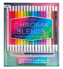 Ooly Stylo aquarelle - Chroma Blends - Rechargeable - 18 pices