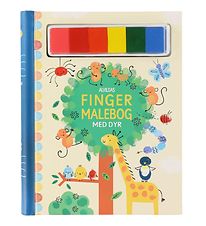 Alvilda Book - Fingermalebog med dyr - Danish