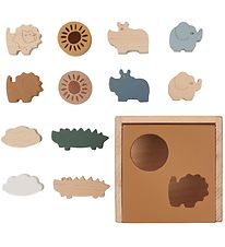 Liewood Shape Sorter - Gary - Safari/Golden Caramel Multi Mix