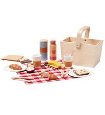 Kids Concept Spiellebensmittel - Picknick- Set - Holz