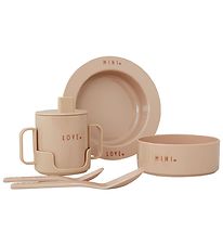 Design Letters Dinner Set - Tritan - 5 Parts - Mini Favorite - B