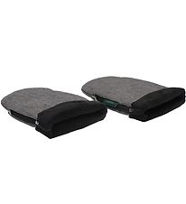 KongWalther Pram Muffs - Østerbro - Grey Melange w. Fleece