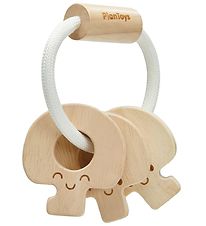 PlanToys Babysleutelhanger - Hout - Naturel