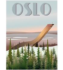 Vissevasse Poster - 50x70 - Oslo Holmenkollbakken