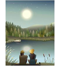 Vissevasse Poster - 30x40 - Moonlight With You