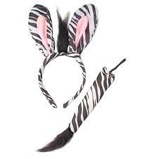 Molly & Rose Costume - Hairband/Tail - Zebra
