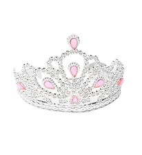 Molly & Rose Maskeradklder - Diadem m. Rosa Sten